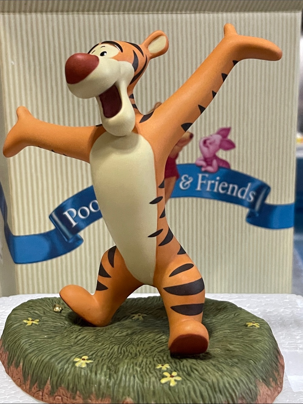 Disney Tigger Figurine - Pooh & Fiends Original Box